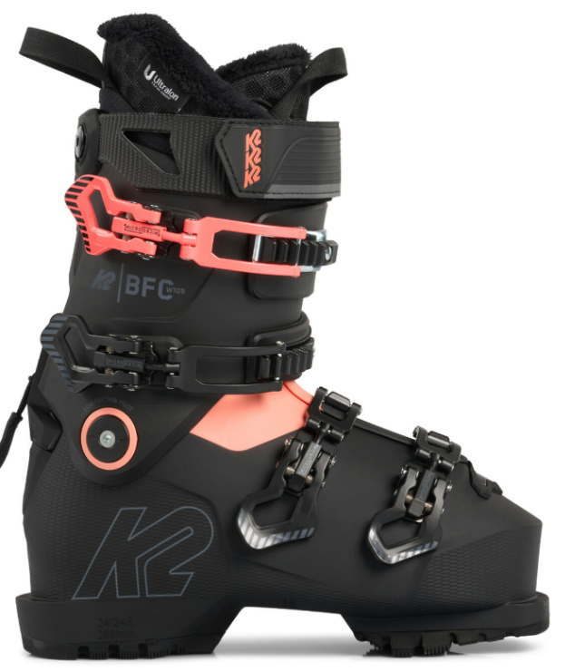 K2 BFC W 105 GRIPWALK, black/pink, 24.5