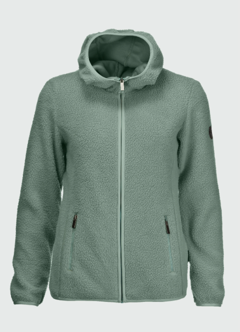Rukka Bee Damen Sherpa Jacke, green bay, 44