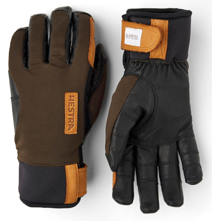 Hestra Ergo Grip Active Wool Terry 5f, dark forest/black, 8