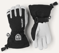 Hestra Army Leather Heli Ski Jr. 5f, black, 5