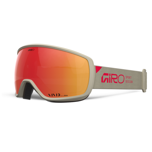 Giro Balance II Vivid Goggle, stone stacked vivid ember S2