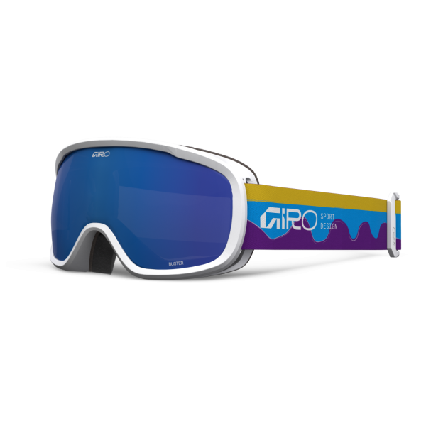 Giro Buster Flash Goggle, purple waves grey cobalt S3