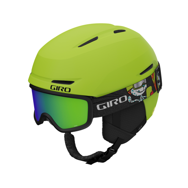 Giro Spur Flash Combo, ano lime, XS