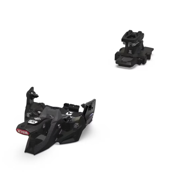 Marker Alpinist 12 Long Travel, black titanium, 90mm