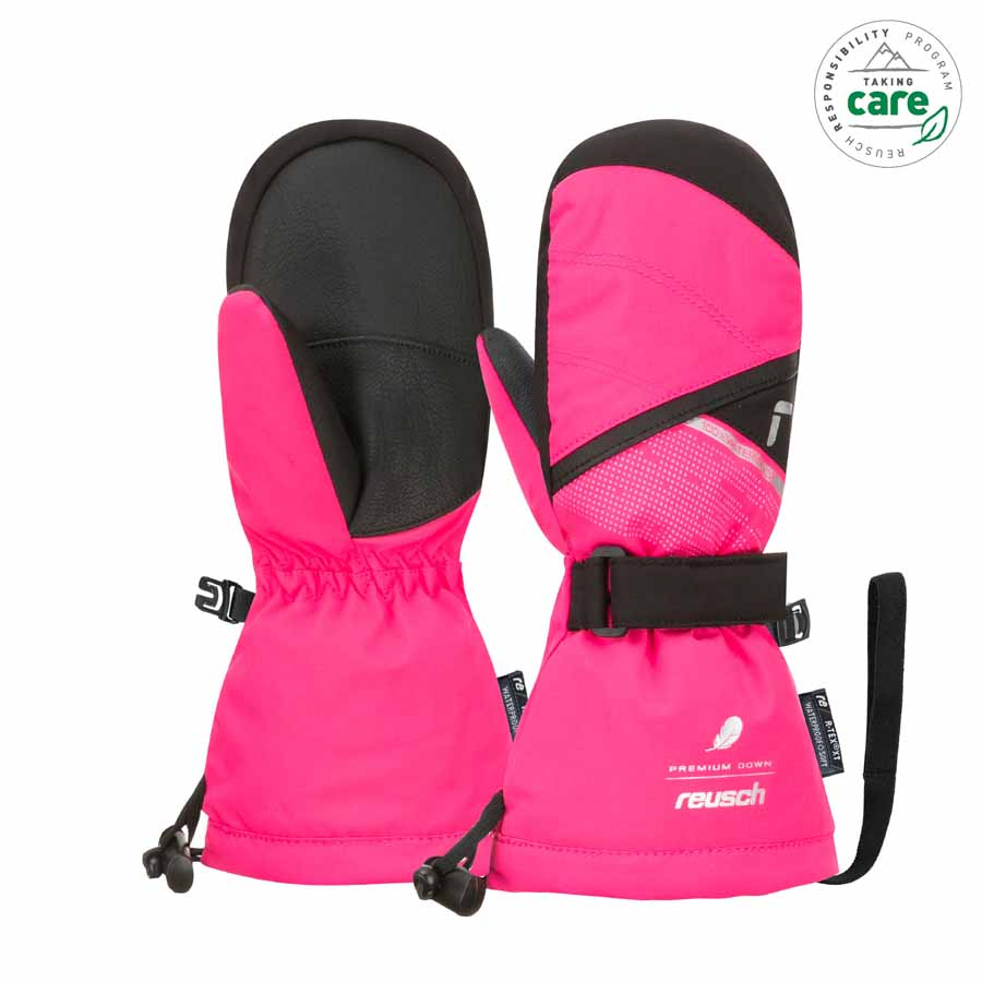 Reusch Kaden Down R-TEX® XT Mitten, pink glo, I