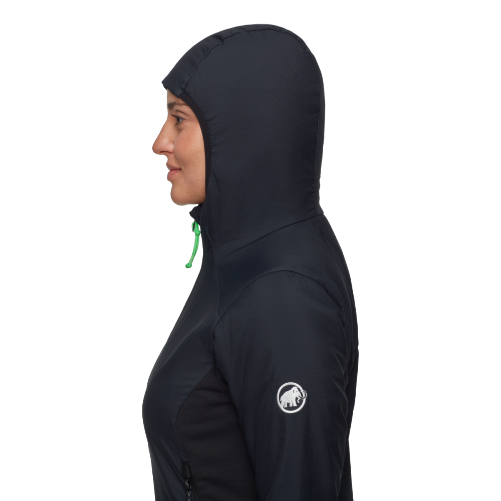 Mammut Rime Air IN Hybrid Hooded Jacket Women, black