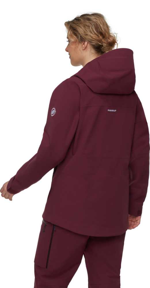 Mammut Stoney HS Hooded Jacket Women, vin-black, S