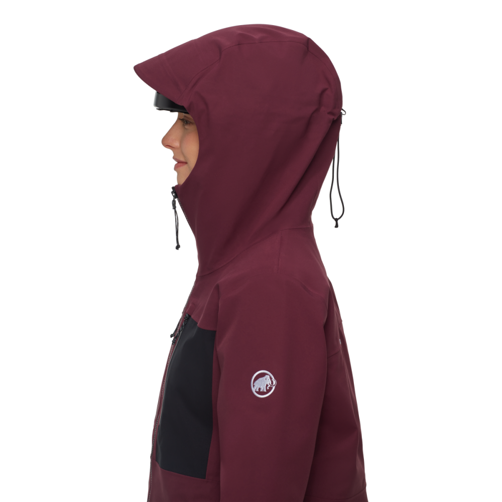 Mammut Stoney HS Hooded Jacket Women, vin-black, S