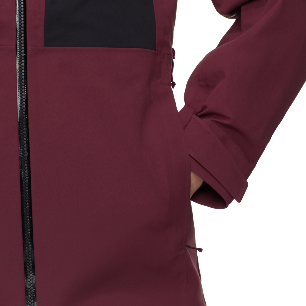 Mammut Stoney HS Hooded Jacket Women, vin-black, S