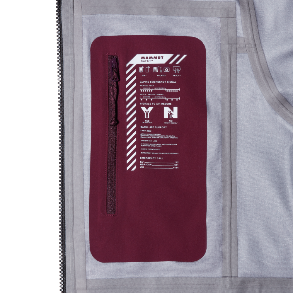 Mammut Stoney HS Hooded Jacket Women, vin-black, S