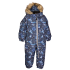 Rukka Jamin Kinder Thermo Overall, navy galaxie print, 86