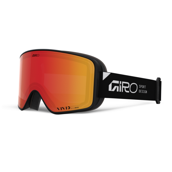 Giro Method II Vivid Goggle, black stacked vivid ember S2 +S1