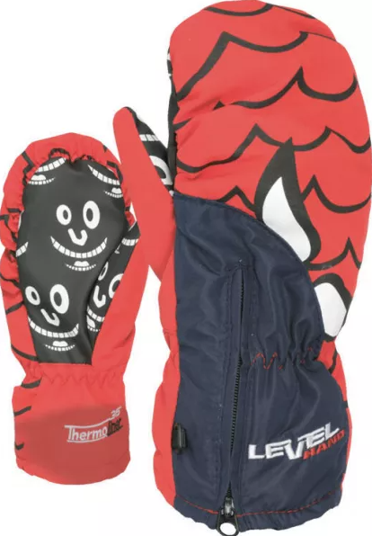 Level Lucky Mitt pk, blue, 4