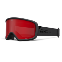 Giro Stomp Flash Goggle, grey wordmark amber scarlet S2