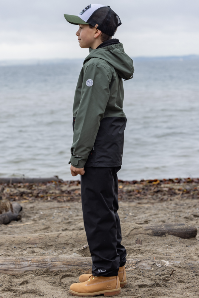 rukka Tiam Kinder Regenhose, black, 1