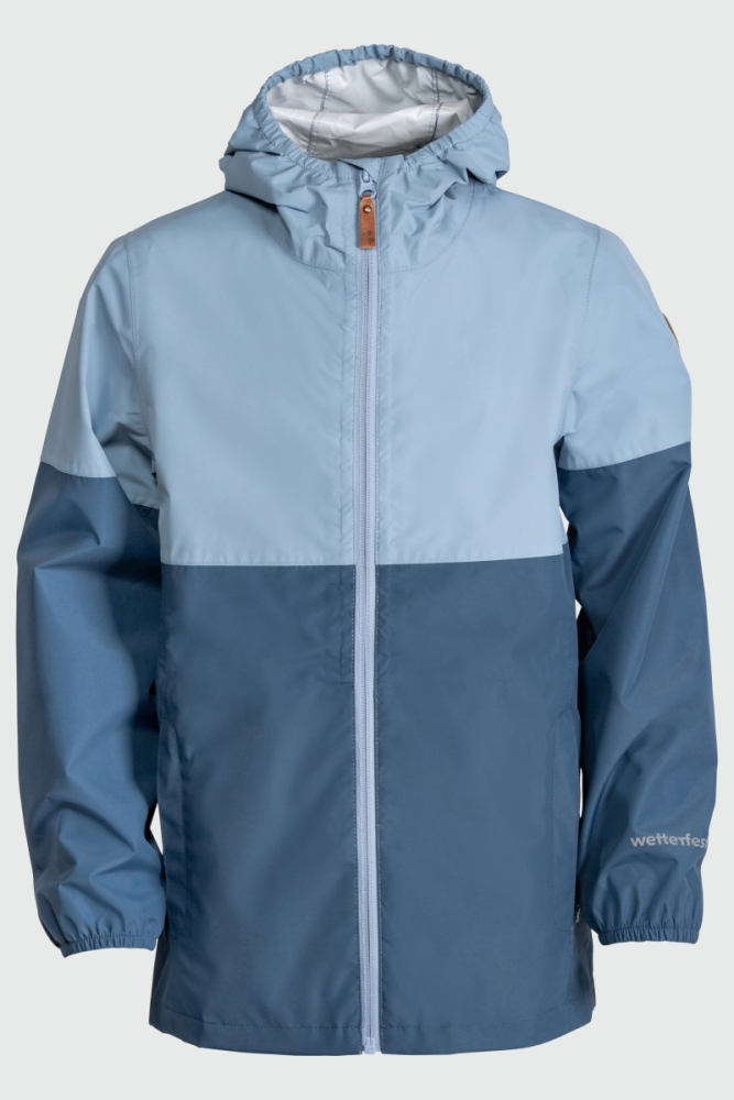 Rukka Travellight Kinder Regenjacke, 0728, faded denim