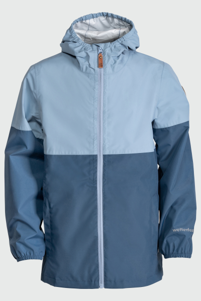 Rukka Travellight Kinder Regenjacke, 0728, faded denim