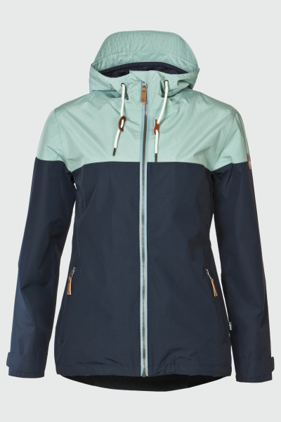 rukka Nala Damen Regenjacke, blue surf