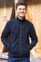 rukka Micha Herren Fleece Jacke, black, XL