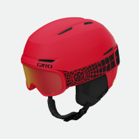 Giro Spur Flash Combo, matte bright red, S