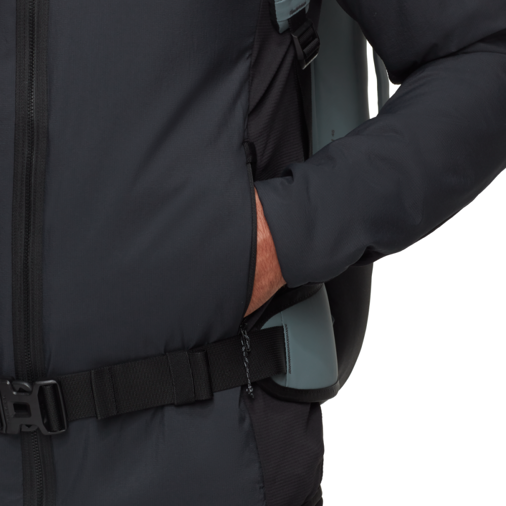 Mammut Rime Light IN Hybrid Hooded Jacket Men, black