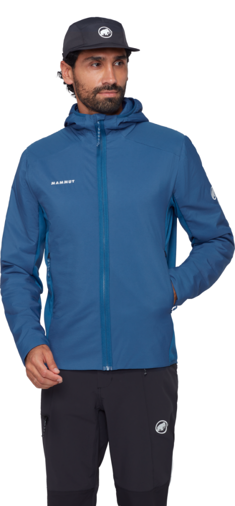 Mammut Rime Light IN Hybrid Hooded Jacket Men, tschiel, XL