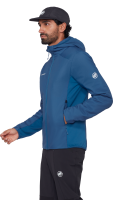 Mammut Rime Light IN Hybrid Hooded Jacket Men, tschiel, XL