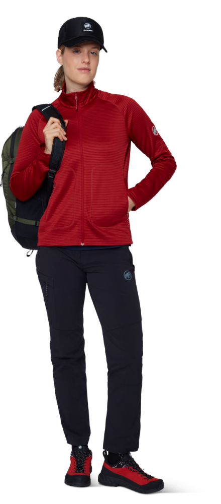 Mammut Crag ML Jacket Women, dark red, L