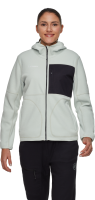 Mammut Tamaro ML Hooded Jacket Women, silver sage-black, S