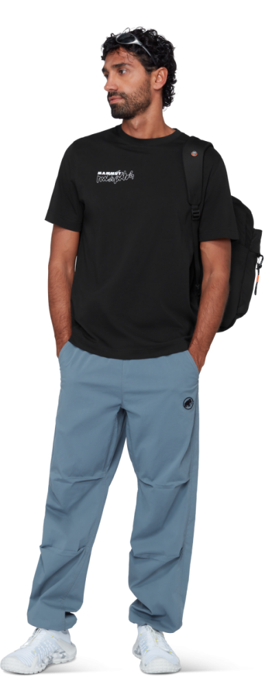 Mammut Base T-Shirt Men Multi-Pitch, black