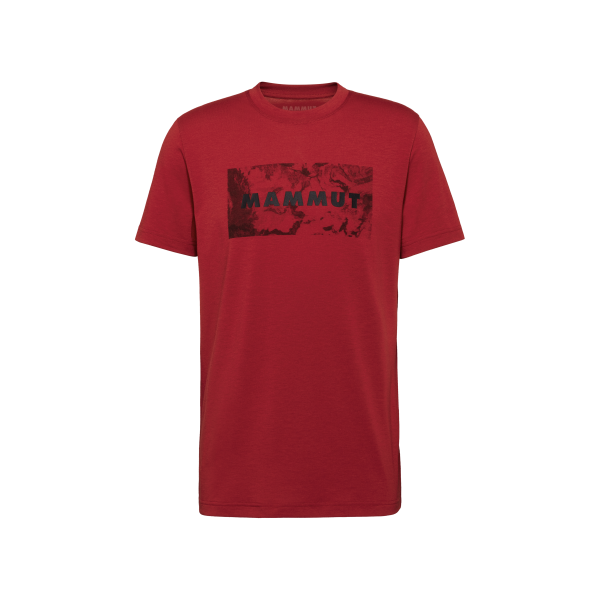 Mammut Trovat T-Shirt Men Logo, dark red