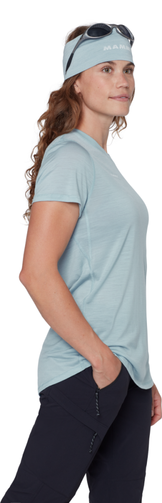 Mammut Tree Wool FL T-Shirt Women, nebla, M