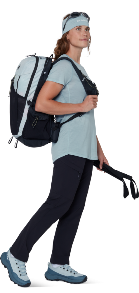 Mammut Tree Wool FL T-Shirt Women, nebla, M