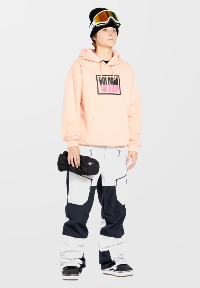 Volcom ESSENTIAL HOODIE, CORAL HAZE, XS