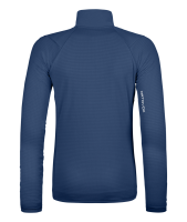 Ortovox FLEECE GRID JACKET W, blue nunatak, S