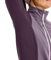 Ortovox FLEECE GRID JACKET W, blue nunatak, S