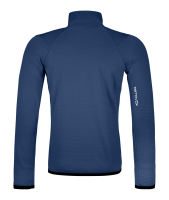 Ortovox FLEECE GRID JACKET M, blue nunatak, XL