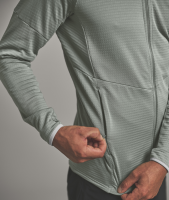 Ortovox Fleece Light Grid Jacket M, red malbec, L