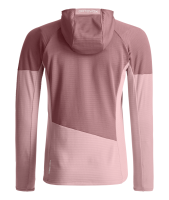 Ortovox Fleece Light Grid Hoody W, dawn rose, M
