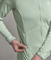 Ortovox Fleece Light Grid Hoody W, dawn rose, M