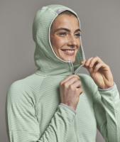 Ortovox Fleece Light Grid Hoody W, dawn rose, M