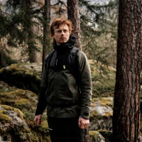 Ortovox Seceda 3l Jacket M,  red malbec, L