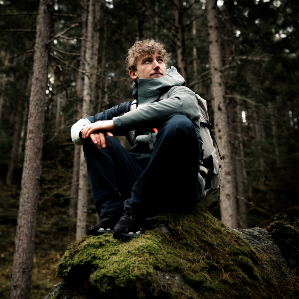 Ortovox Seceda 3l Jacket M,  red malbec, L