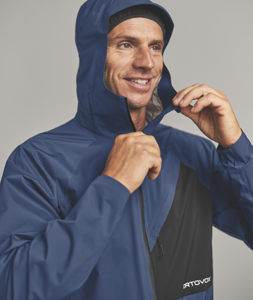 Ortovox Trace 2.5l Jacket M, blue nunatak, M