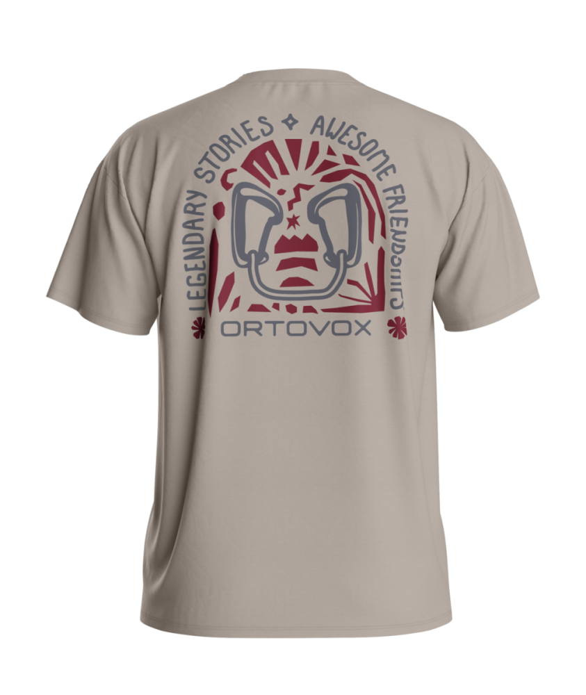 Ortovox 150 Cool Climbing Vibes Ts M, dark linen, L