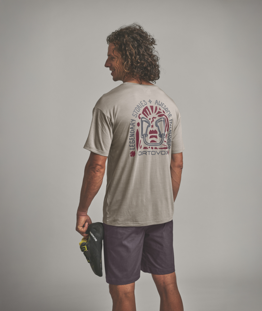 Ortovox 150 Cool Climbing Vibes Ts M, dark linen, L