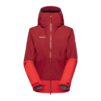 Mammut Alto Guide HS Hooded Jacket Women, dark red- red