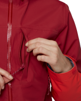 Mammut Alto Guide HS Hooded Jacket Women, dark red- red