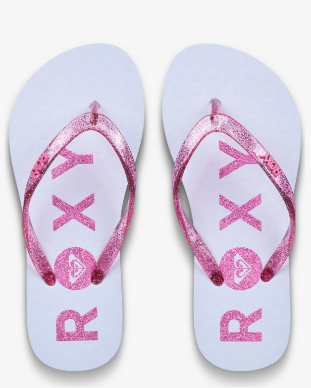 Roxy Rg Viva Sparkle, White/pink, 3.5