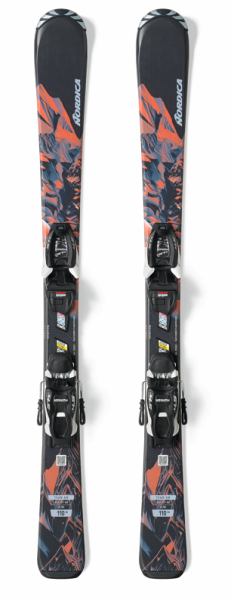 Nordica TEAM AM FDT / JR 4.5 FDT, SCHWARZ-ROT-BLAU